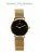 Black Gold Lady Elegance’s 5 ATM ALL Stainless Steel Quartz Watch