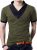 Cotton Men’s Casual V-Neck Short Sleeve T-Shirts