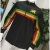 Black Ethiopian Flag with the lion of Judah Jacket