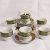 Ethiopia Eritrean Traditional Coffee Cups Set of 12 – Traditional Design – 6 Caps and 6 Saucers