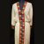 Ethiopian / Eritrean Traditional Dress, colorful trimmings 100% cotton