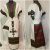 Ethiopian Traditional coffee dress Hand spun 100%Cotton3 pcs White green maroon