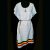 Ethiopian rasta short cotton dress size M