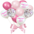 Birthday Balloons Pink