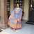 Shifta7 – S93 Orange on Gray Ethiopian Dress