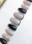 Press on Nails – Grayish Black Twist