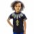 Kids Cotton Fabric Black T-Shirt